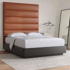 Vegan Leather Wall Mounted Headboard