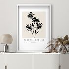 Fleurs Bohemes Daisies Framed Shadowbox Wall Art