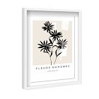 Fleurs Bohemes Daisies Framed Shadowbox Wall Art