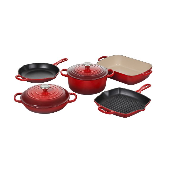 Le Creuset 7-Piece Signature Cookware Set | West Elm