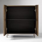 Locke Perforated Metal Cabinet (33")