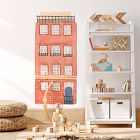 Mej Mej Rooftop Single House Peel &amp; Stick Wall Decal