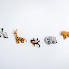Nivas Collection Felted Safari Animal Garland