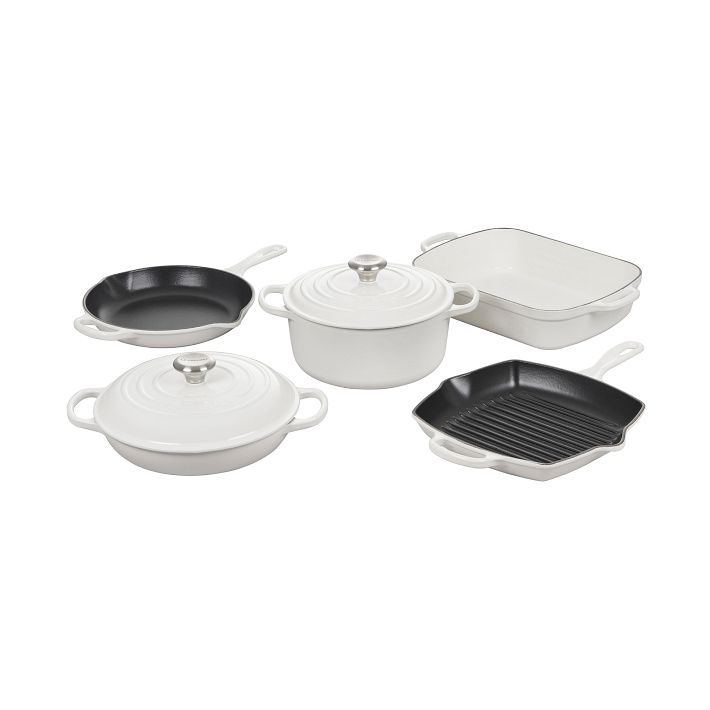 LE CREUSET 7点コレクションセット Le Creuset Signature 7-Piece Cookware Set | Williams Sonoma