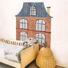 Mej Mej Rooftop Single House Peel &amp; Stick Wall Decal