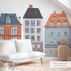 Mej Mej Rooftop Single House Peel &amp; Stick Wall Decal