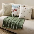 Ski Village Pillow Cover &amp; Throw Set