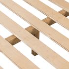 Solid Wood Post Legs Bed