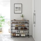 Yamazaki Rolling 5-Tier Shoe Rack