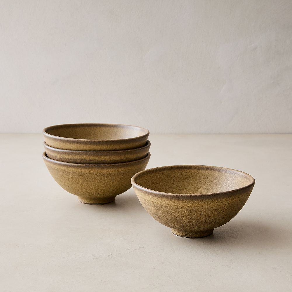 Kanto Stoneware Cereal Bowl Sets - Cardamom, Set of 4