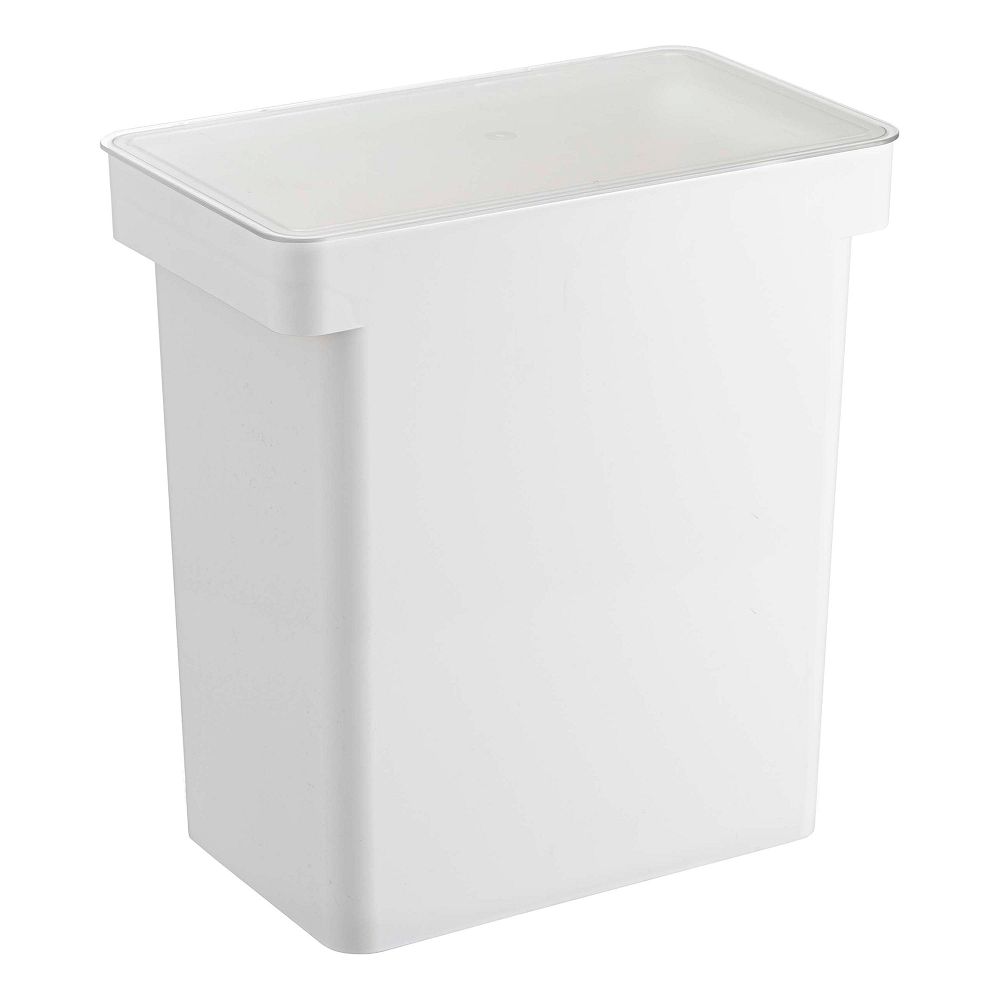 Yamazaki Tower Airtight Pet Food Storage Container - Extra Large, White