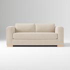 Open Box: Nassau Sofa, 76", 38" D - Performance Distressed Velvet Sand, Blonde