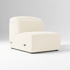 Open Box: Leo Non-Motion Armless Single - Performance Velvet Alabaster