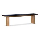Open Box: Anton Dining Bench Cushion Only (58") - Performance Distressed Velvet Midnight