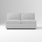 Open Box: Harris Petite Armless Double - Performance Basketweave Frost Gray