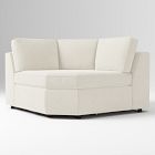 Open Box: Build Your Own Harris Sectional, Wedge - Twill Alabaster