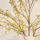 Faux Yellow Beaded Branch