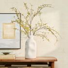 Faux Yellow Beaded Branch