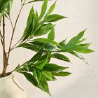 Faux Green Leaf Bundle