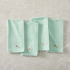 Beach Embroidered Napkin Sets