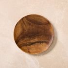 Organic Wood Salad Plate