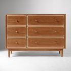 Emma Chamberlain Two-Tone 6-Drawer Dresser (50")