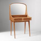 Emma Chamberlain Two-Tone Curved Wood Vanity (30")