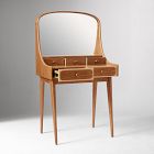 Emma Chamberlain Two-Tone Curved Wood Vanity (30")