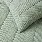 Jersey Linear Cloud Comforter &amp; Shams