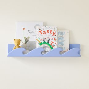 wavy blue shelf / なみなみシェルフ 青 スペースエイジ ocean-wave-shelf-d.jpg