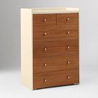 Emma Chamberlain Lacquer Wrapped 6-Drawer Dresser (30")