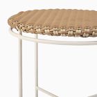 Emma Chamberlain Woven Outdoor Side Table (15")