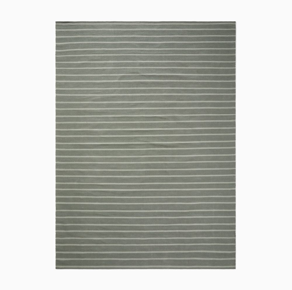 Emma Chamberlain Stripe Washable Rug by West Elm