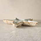 Starfish Stoneware Chip &amp; Dip