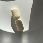 Aaram Lux Striped Column Candle