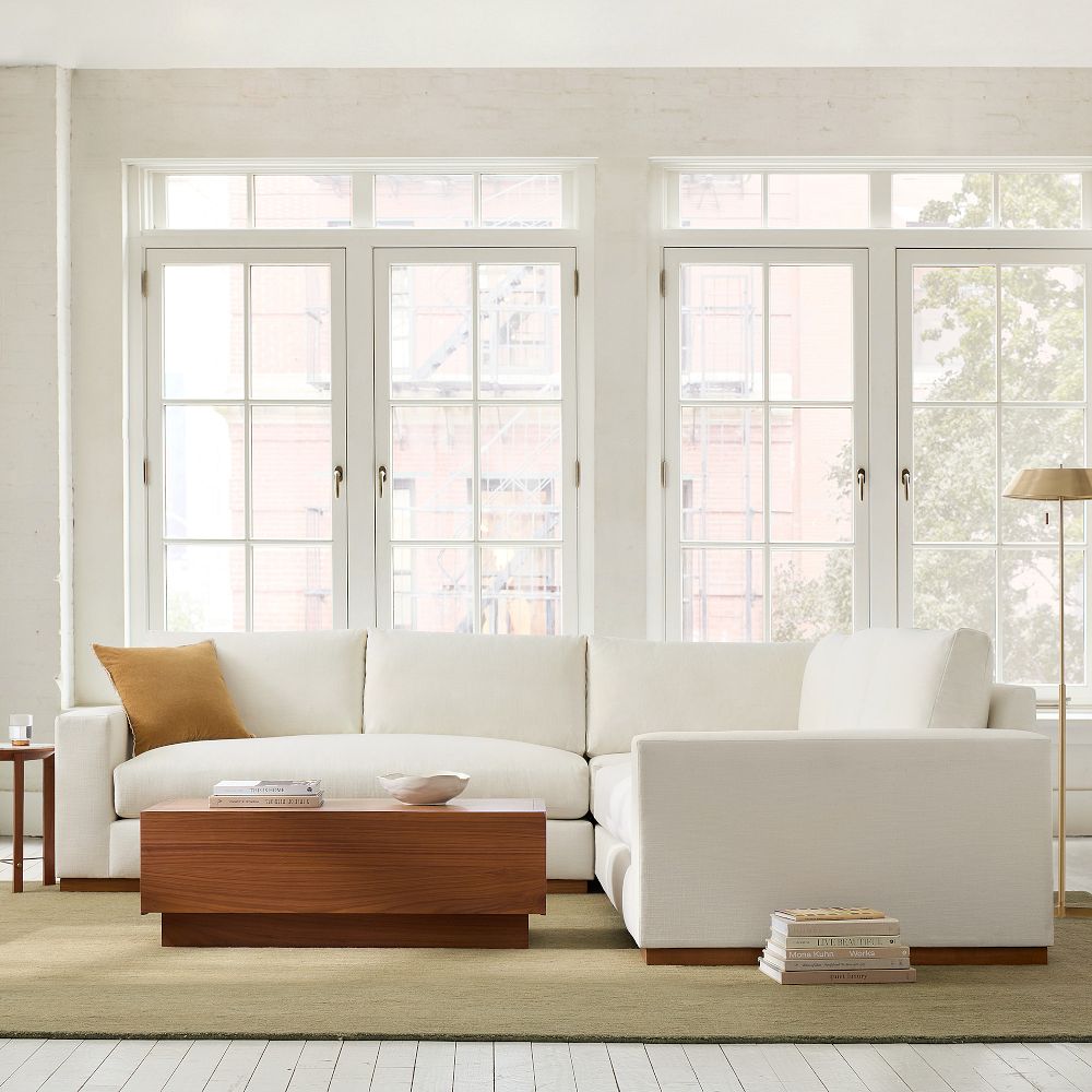 Sebastian 3-Piece L-Shaped Sectional by West Elm