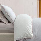 Emma Chamberlain Reversible Solid Stripe Duvet Cover &amp; Shams
