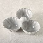 Solei Terracotta Triple Condiment Bowl