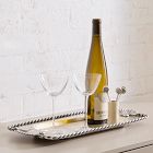 Solei Metal Rectangle Tray &amp; Cheese Board