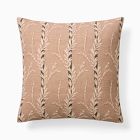 Trellis Vine Stripe Pillow Cover