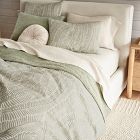 Trailing Fern Matelasse Duvet Cover &amp; Shams
