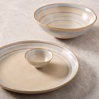 Cabana Stripe Stoneware Serveware Collection