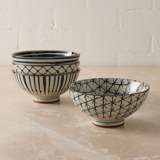 Baso Ceramic Cereal Bowl Sets by West Elm