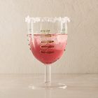 Palm Applique Wine Glasses