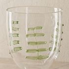 Palm Applique Wine Glasses