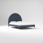 Customizable Upholstered Bed - Metal Legs