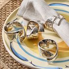Sardine Metal Napkin Ring Sets