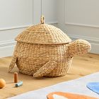Sea Turtle Woven Storage Basket