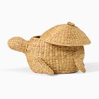 Sea Turtle Woven Storage Basket