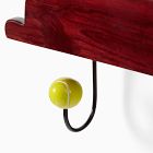 Dachshund Shelf with Hooks (16")